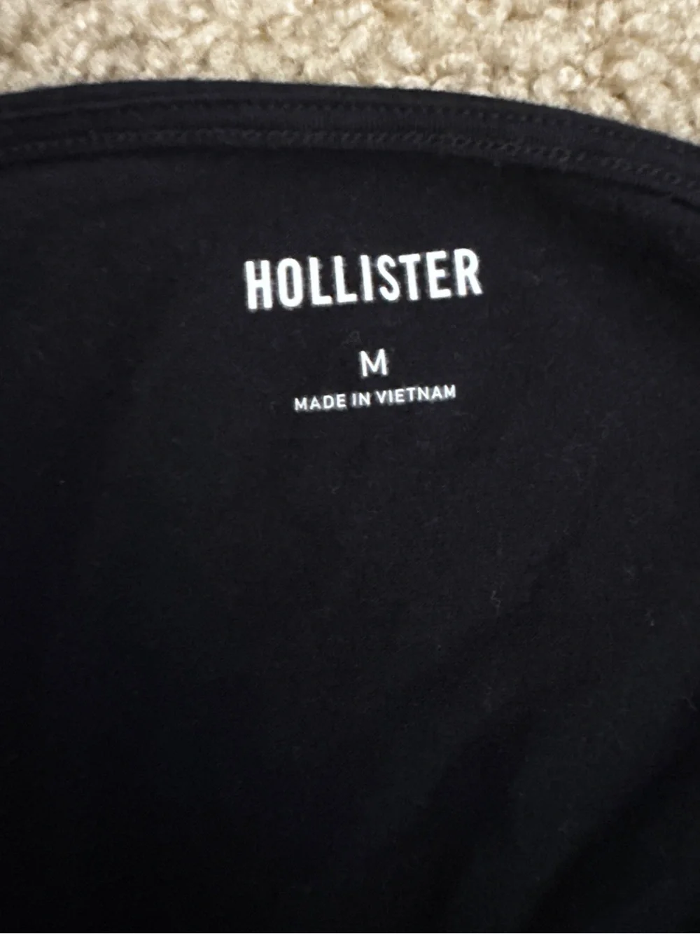 Hollister sleek black